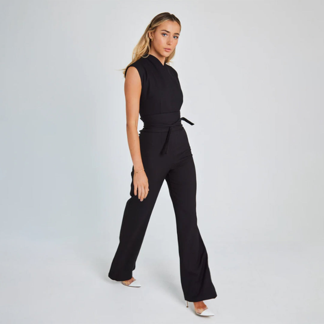 Stylish Jumpsuit with Loose Pants