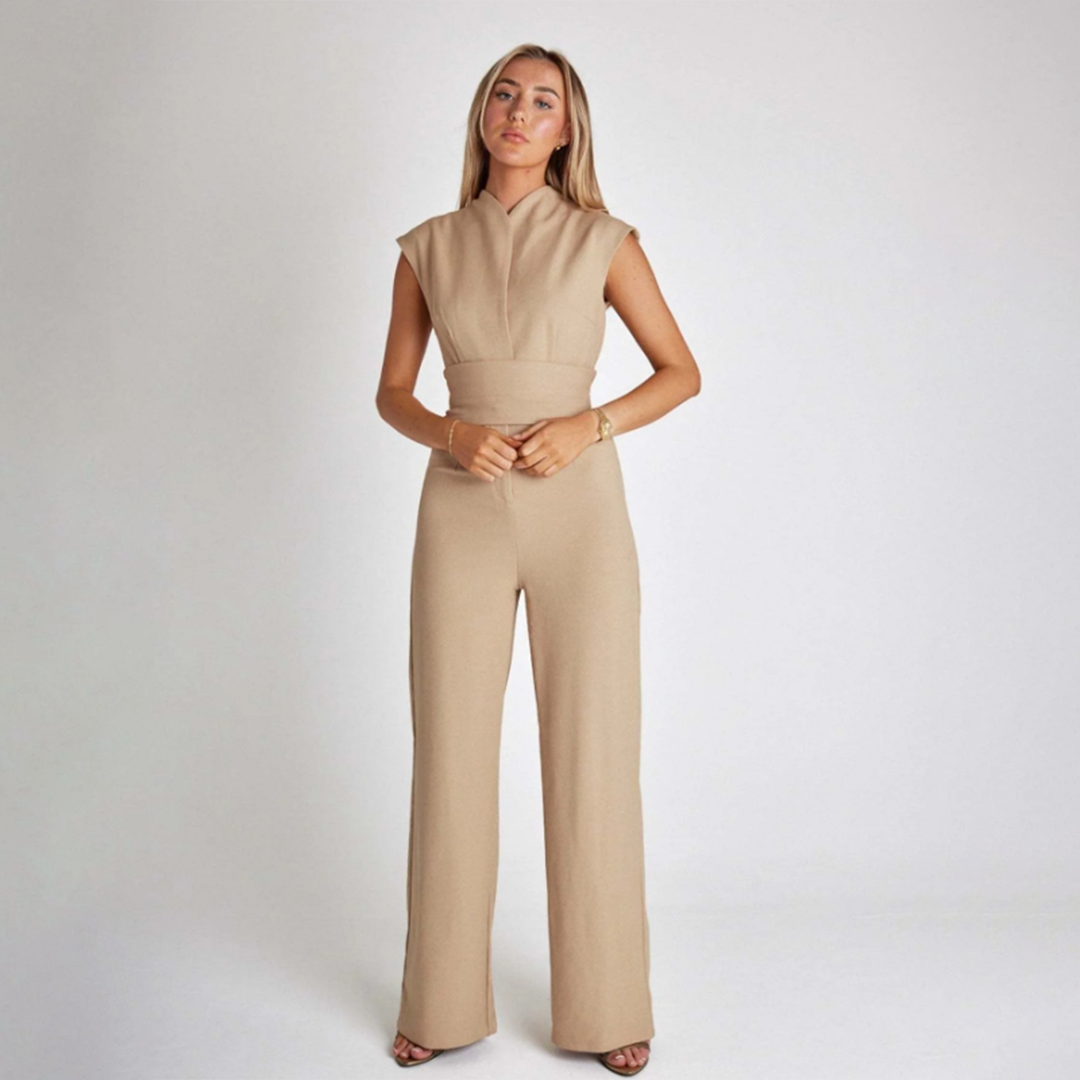 Stylish Jumpsuit with Loose Pants