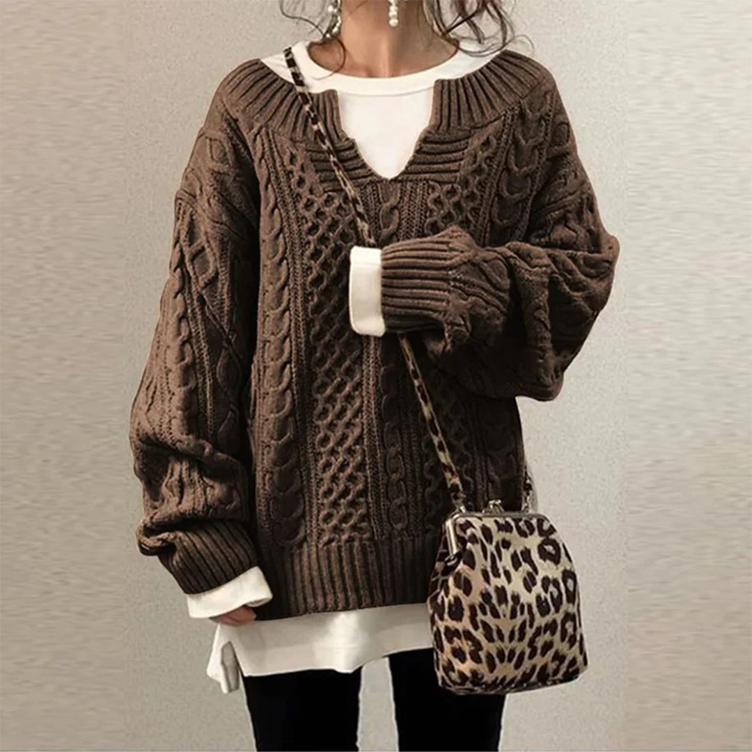 Casual Knitted Sweater for Women