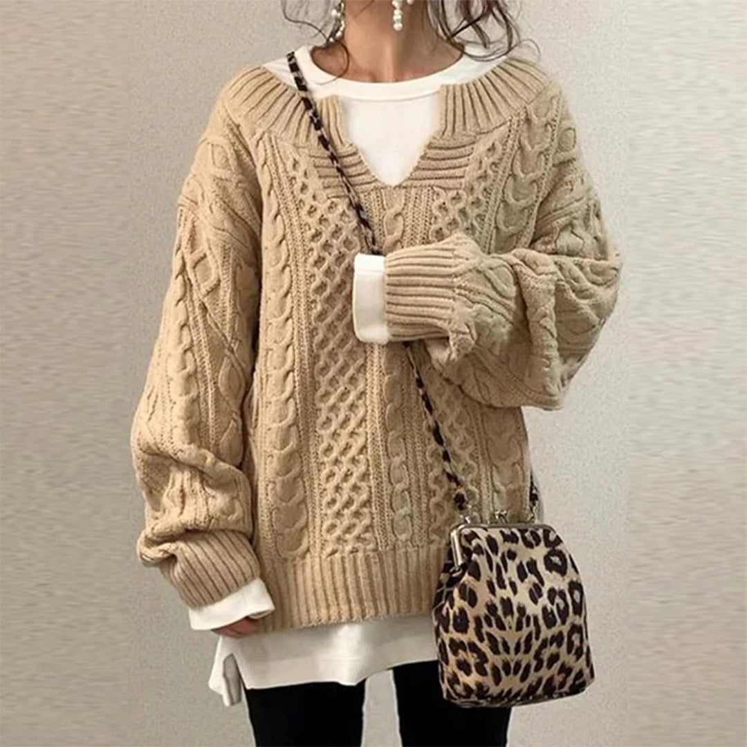 Casual Knitted Sweater for Women