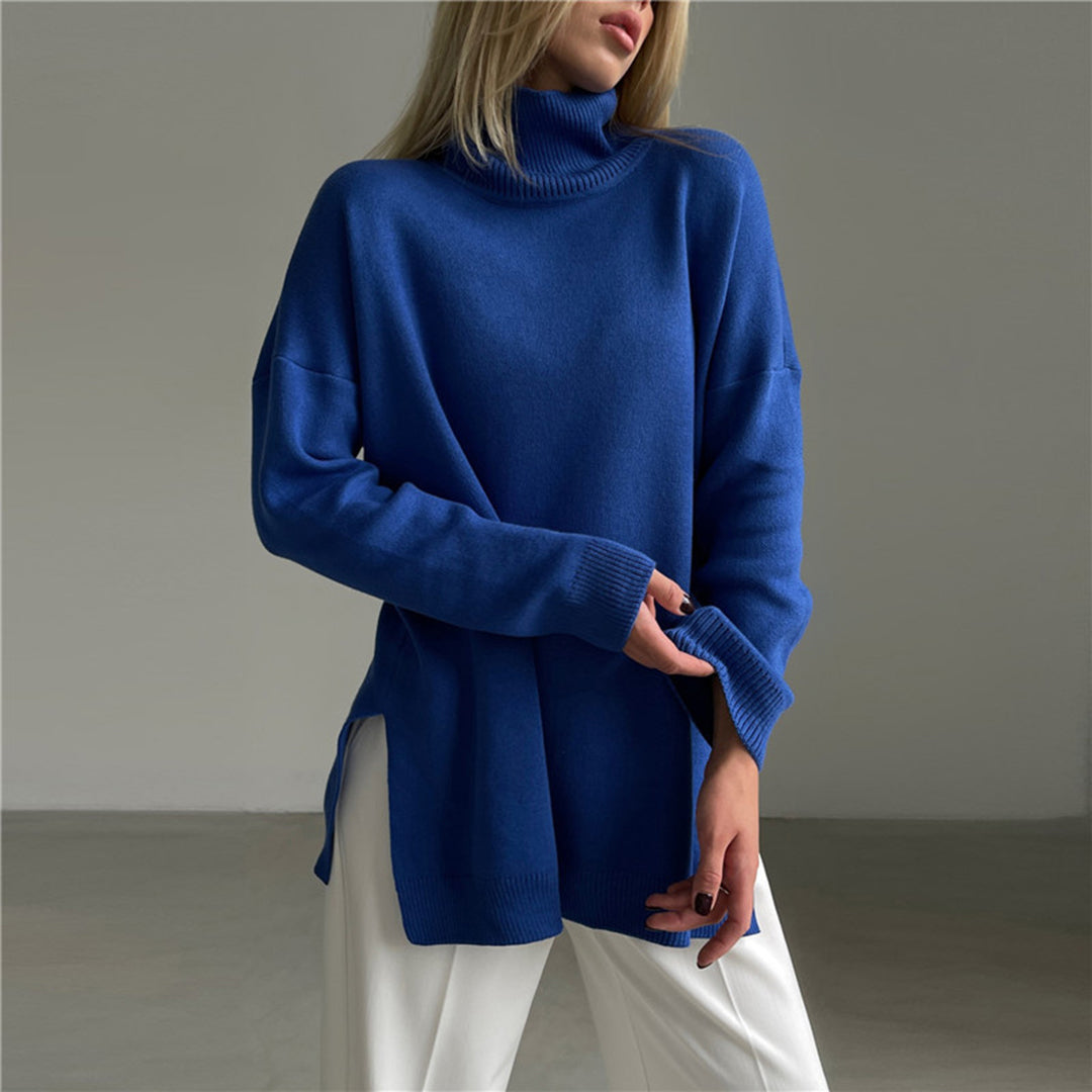 Stylish Side-Slit Sweater for Women