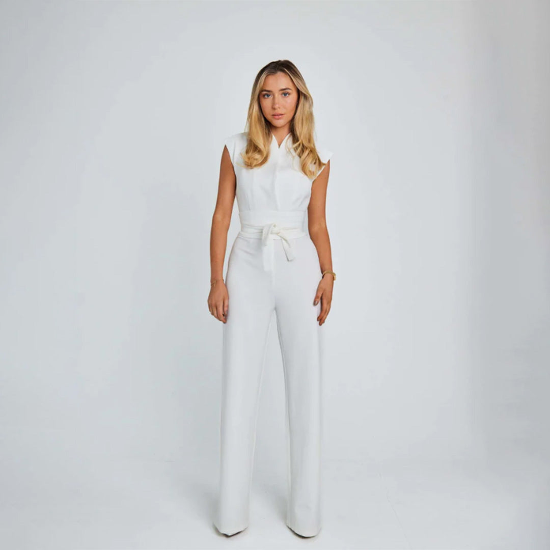 Stylish Jumpsuit with Loose Pants