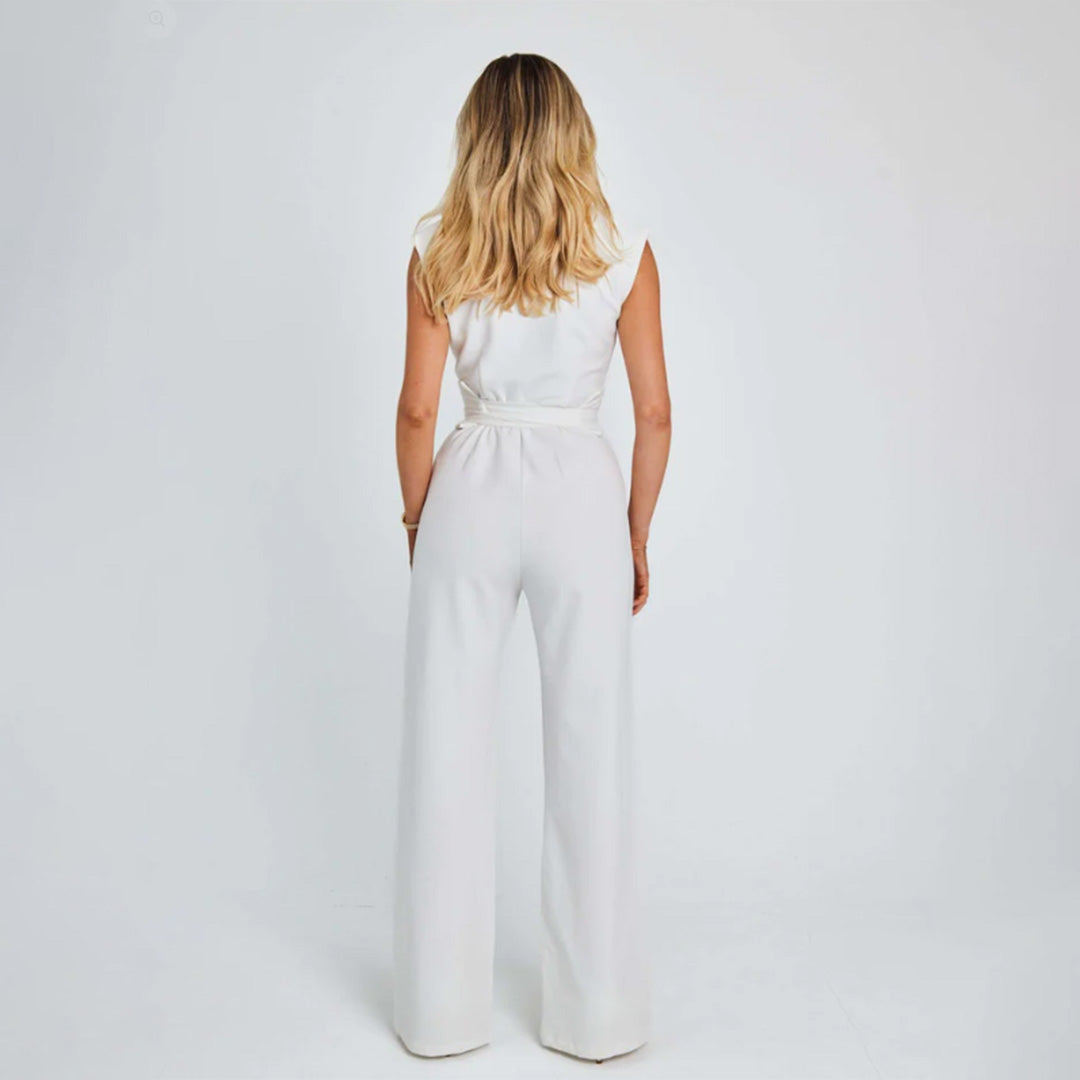 Stylish Jumpsuit with Loose Pants